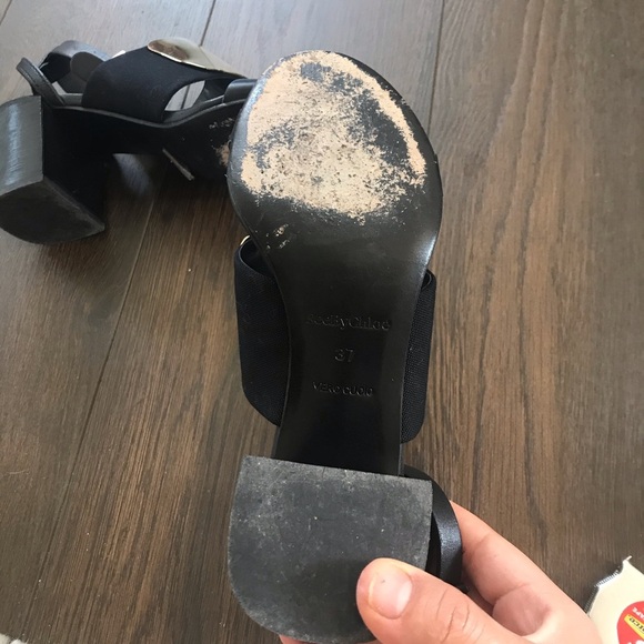 See by Chloe metal vamped stacked heel sandal - Picture 4 of 6